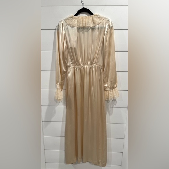 NWT Doen Alessandra ivory silk maxi dress - Picture 9 of 10